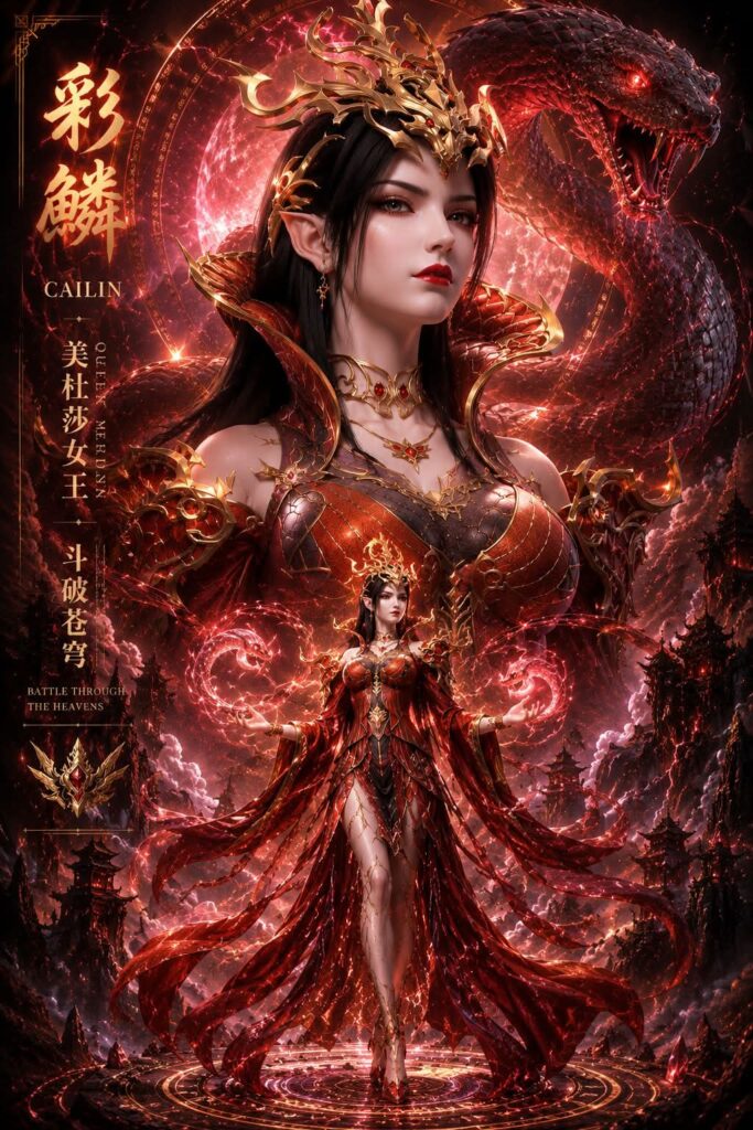 Battle Through the heavens queen Medusa image