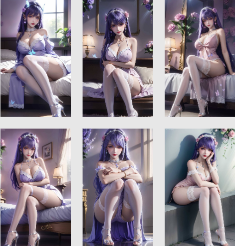 Character Sheng Cai'er 💜💜